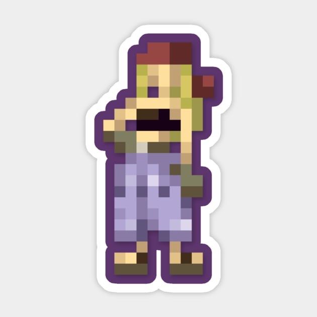 Winry low-res pixelart Sticker by JinnPixel